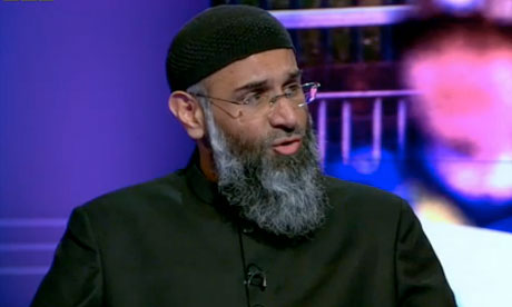 Anjem Choudary on BBC2's Newsnight