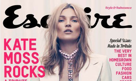 Kate Moss - Esquire cover