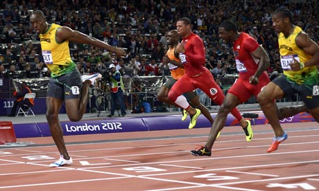 London 2012 100m final