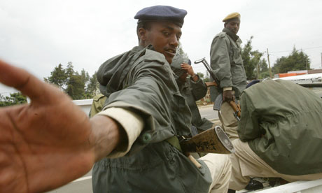 Ethiopian police stop journalists taking pictures in Addis Ababa