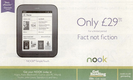 Barnes & Noble Nook campaign