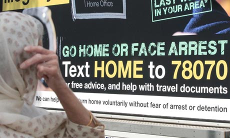 Home office Go Home or Face Arrest