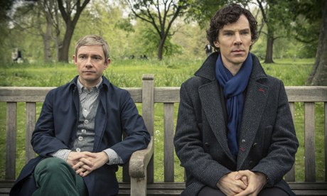 Sherlock: Martin Freeman and Benedict Cumberbatch