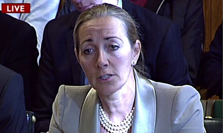 BBC Trust chair Rona Fairhead gives evidence to MPs
