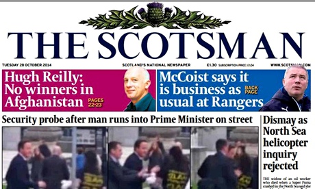 The Scotsman is to merge operations with Scotland on Sunday and Edinburgh Evening News