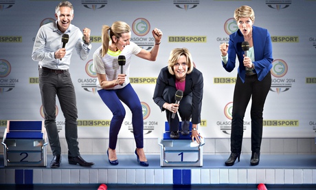Gary Lineker, Gabby Logan, Hazel Irvine and Clare Balding