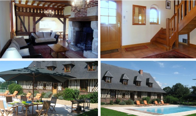 home and away: Normandy Honfleur