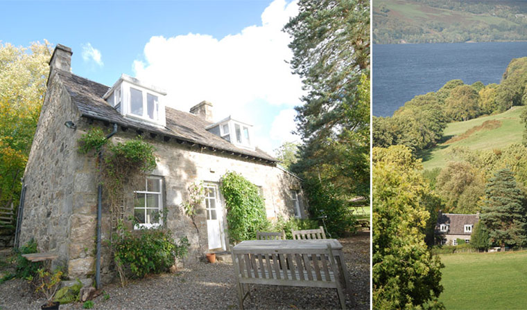 Old and new 10/11/10: Historic home in Aberfeldy, Perthshire
