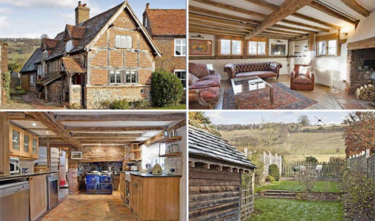Old and new 221210: Historic home in Turville, Oxfordshire