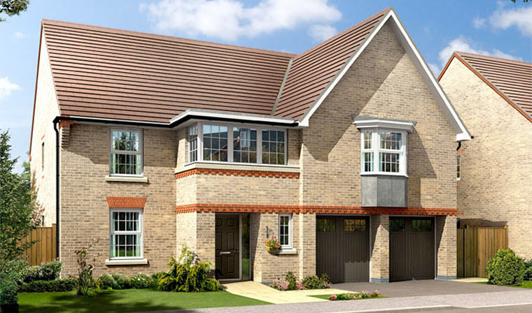 Old and new: New-build home in Hull