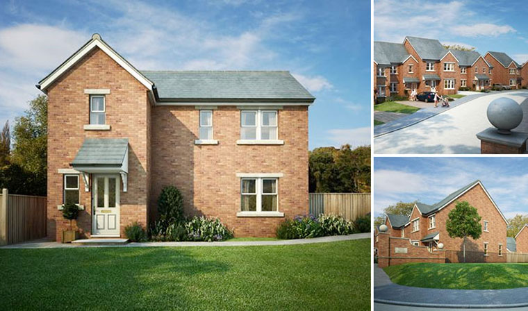 Old and new 121011: New-build home in Cookridge, West Yorkshire