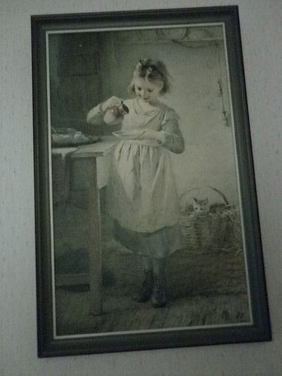 Antiques 241111: Emily Farmer print