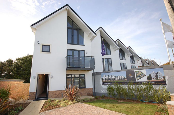 Old and new 9/11/2011: New build in Christchurch