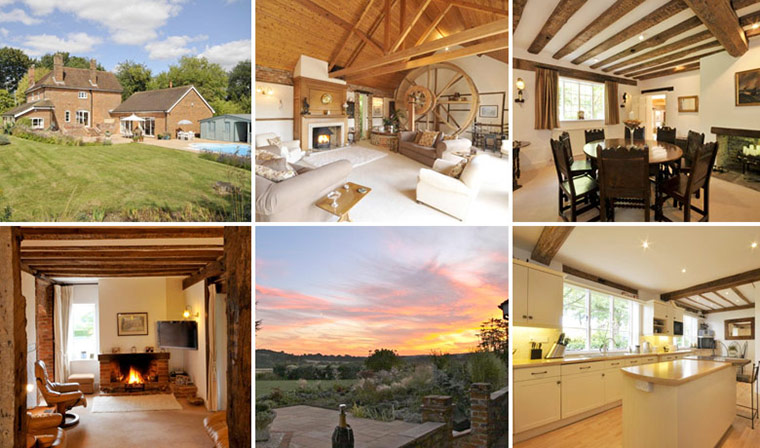 Christmas homes 211211: Christmas home in Hampshire