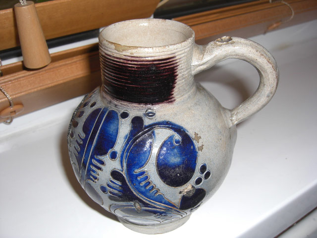 Antiques slideshow: German stoneware jug