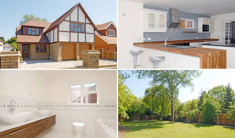 Old and new: New-build home in Billericay, Essex