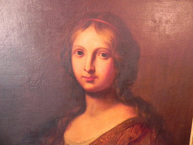 Antiques gallery 10.03: Antique potrait of a woman