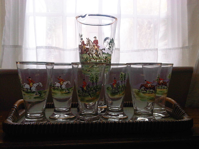 Antiques slideshow 240311: A glass lemonade set