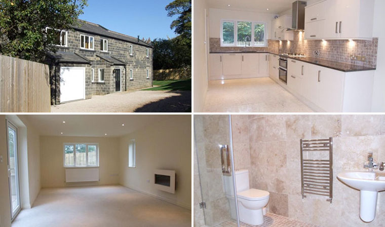 Old and new: New build in Leeds, West Yorkshire