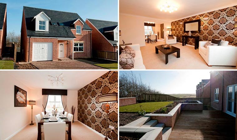 Snooping around 300411: New build home in Newton St Boswells, Scottish Borders
