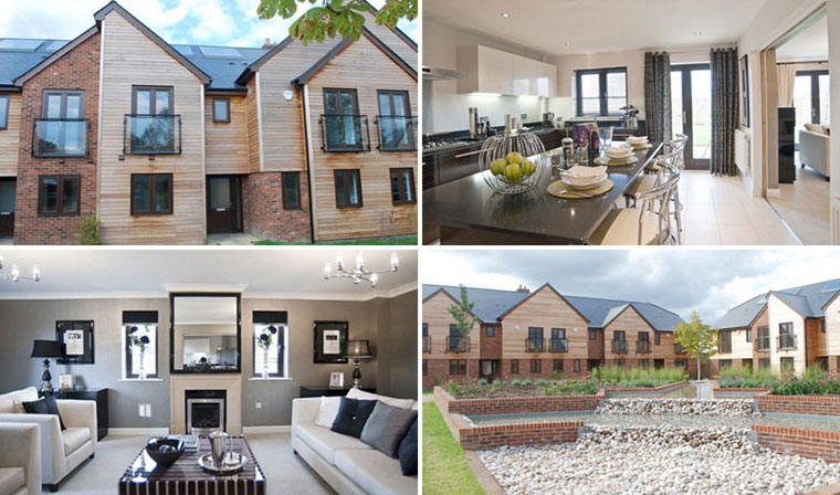 Old and new 110511: New-build home in Addlestone, Surrey