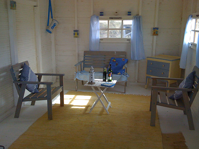Snooping around 040611: Beach hut in Old Hunstanton, Norfolk