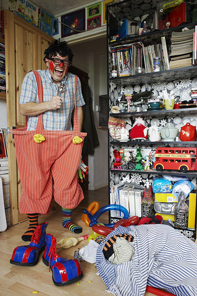The freelancers#1: Gary Lawford aka Tommy Tickle, clown and children’s entertainer