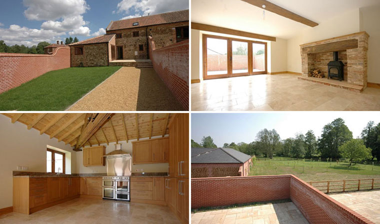 Old and new 060711: New-build home in Middleton, Norfolk