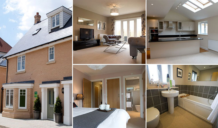 Old and new 060711: New-build home on Mersea Island, Essex