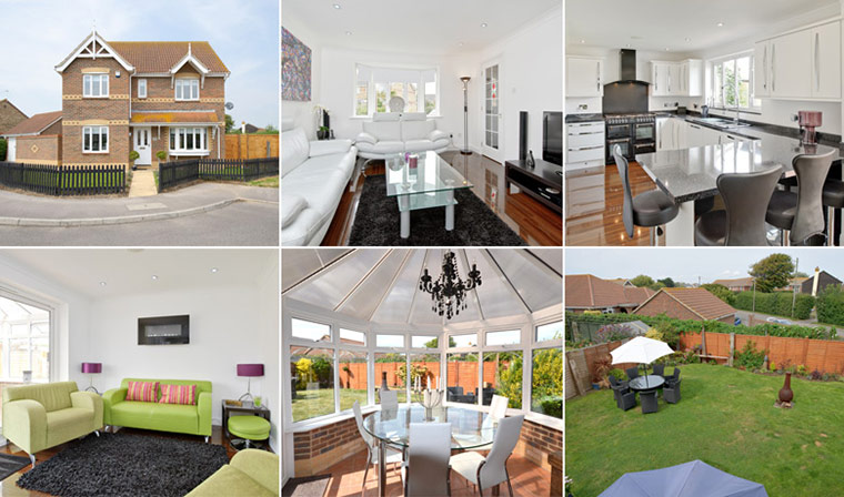 Old and new 170811: New build home in Selsey, West Sussex