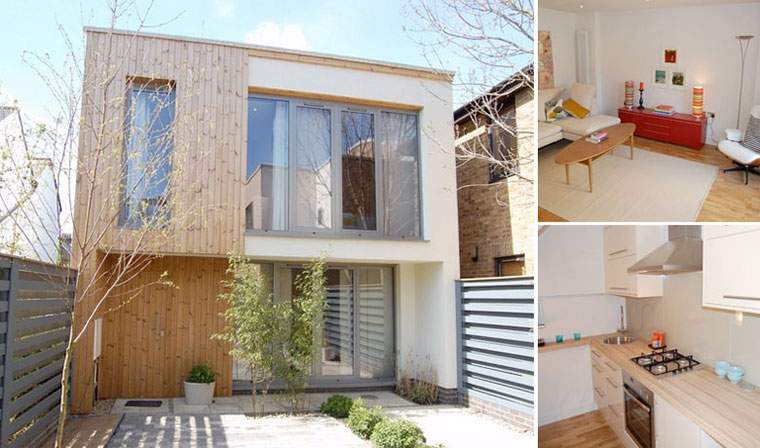 Old and new 280911: New-build home in Hampton Hill, Middlesex