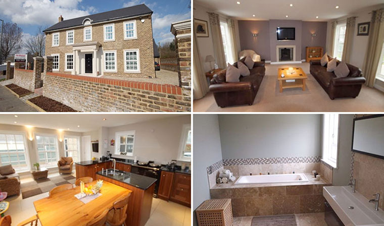 Old and new 110112: New-build home in Great Lumley, County Durham