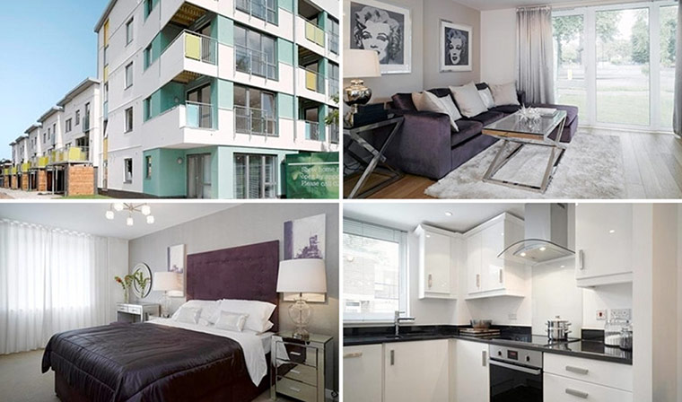 Old and new 180112: New-build home in Clapham, London