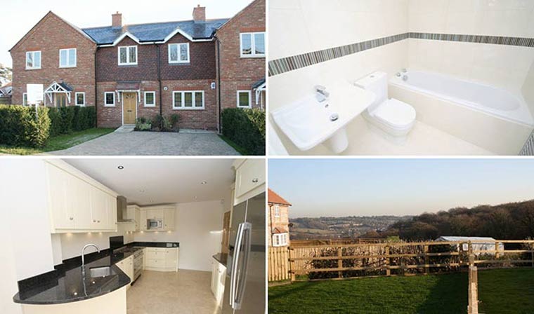 Old/New 01022012: New-build home in Downley, Buckinghamshire