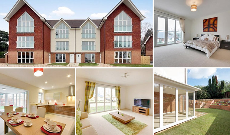 Old and new 241012: New-build home in Burwash, East Sussex