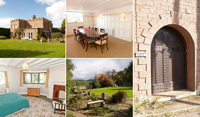 Castles Gallery: Peterstow Court near Ross-on-Wy