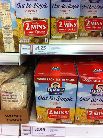 Daft deals: Daft deal in Tesco, Kenilworth, Warwickshire