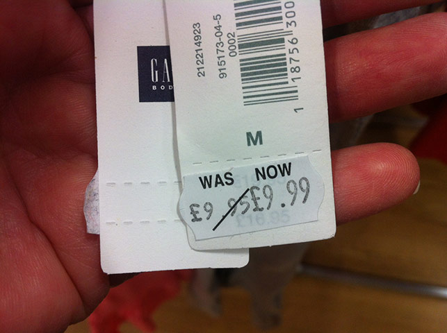 Daft deals: Gap in Nottingham