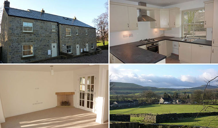 Old and new 150212: New-build home in Askrigg, North Yorkshire