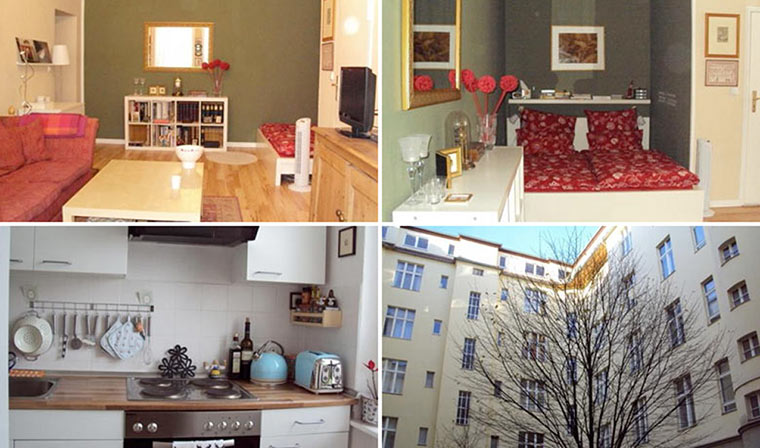 Old and new 280312: Overseas home in Berlin, Germany