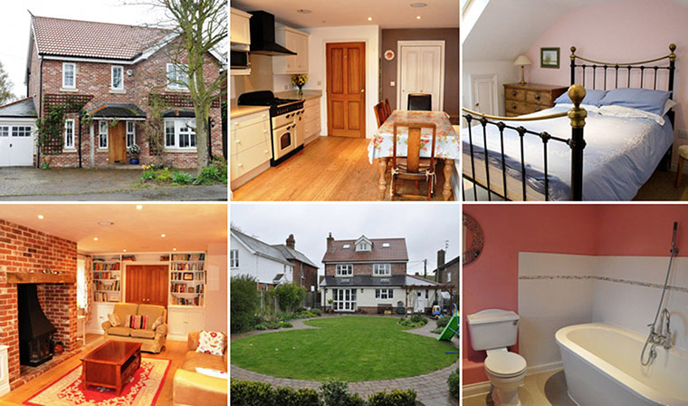 Old and new 250412: New-build home in Colchester, Essex