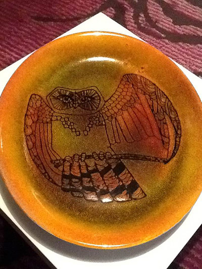 Antiques 290512: Antiques: Poole Pottery Aegean charger