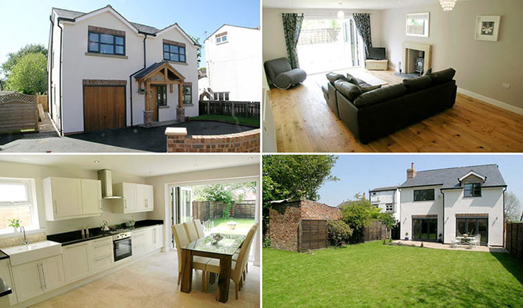 Old and new 060612: New-build home in Stockport, Greater Manchester