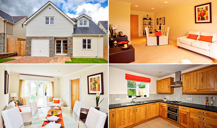 Old and new 060612: New-build home in Liskeard, Cornwall