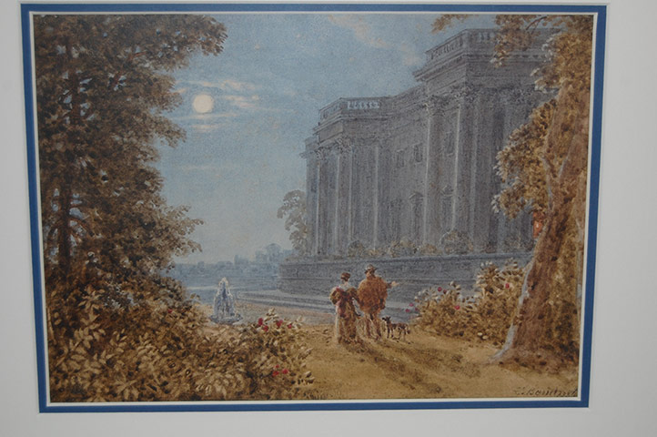 Antiques slideshow: A watercolour on paper by George Barret Jr