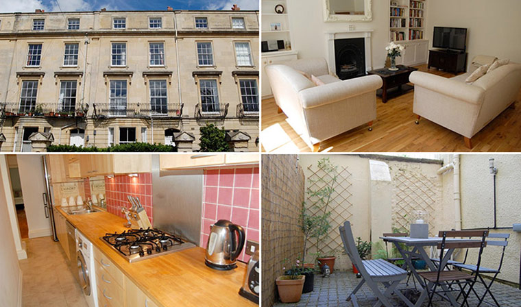 Old and new 040712: Historic home in Clifton, Bristol