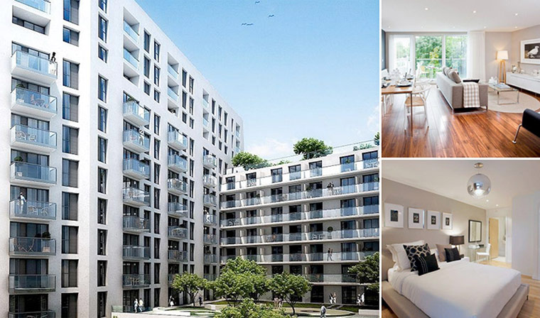 OldNew 150812: New-build home in Lewisham, London