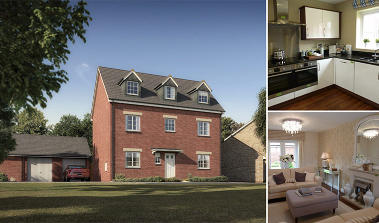 OldNew 150812: New-build home in Cranbrook, Devon