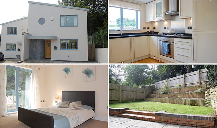 Old and new 120912: New-build home in Cheltenham, Gloucestershire