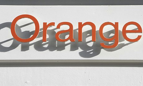 Orange sign